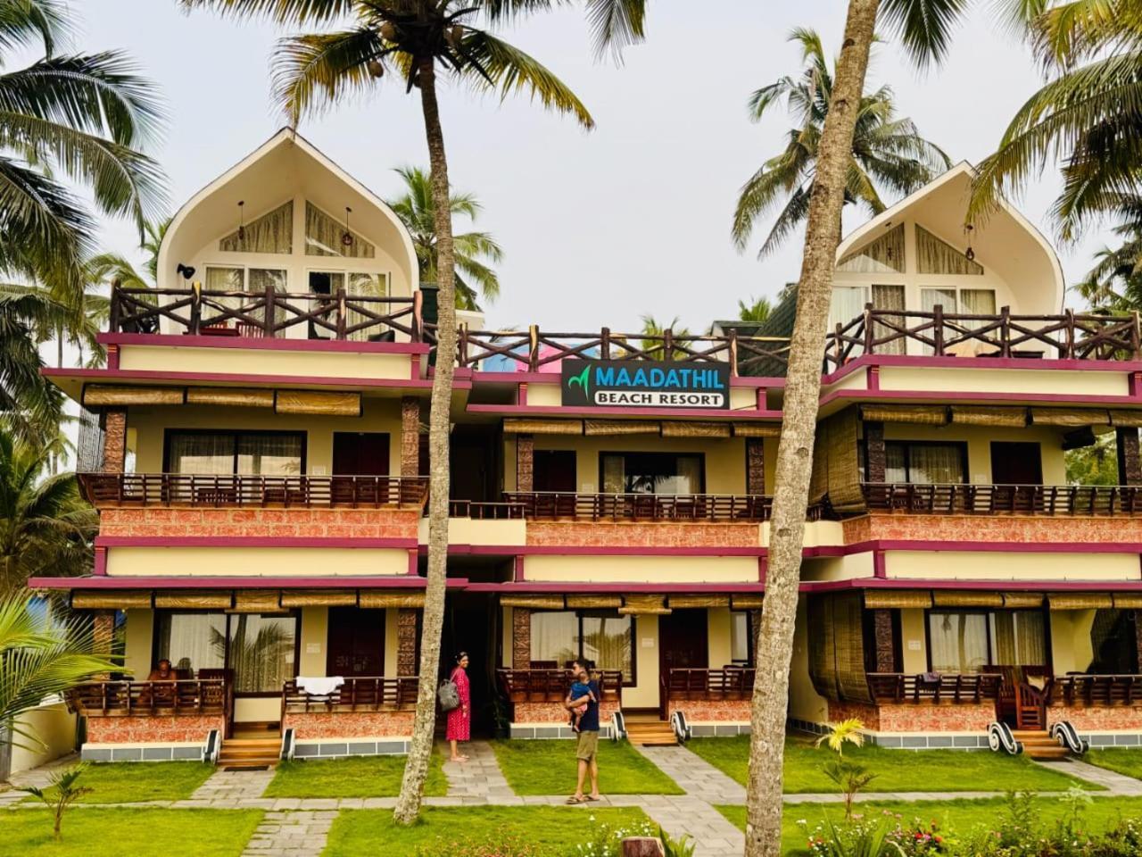 Maadathil Cottages & Beach Resort Varkala Exteriér fotografie